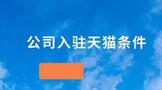 公司入驻天猫需要什么条件?